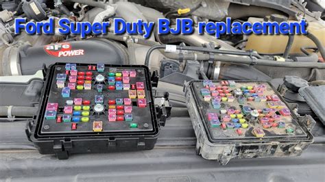 2022 f350 power distribution box|Ford Super Duty BJB (Battery Junction Box) replacement 2020 .